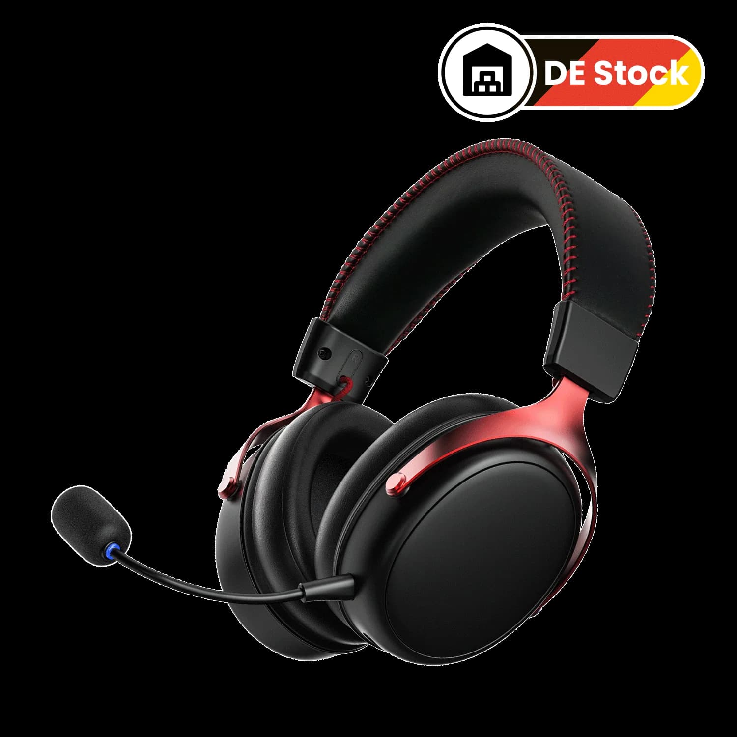 Verge S9 Ultra Gaming Headset (Black & Red). Angebot von AKKO DE.