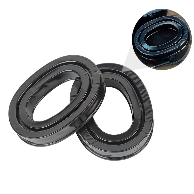 Taktische Headset Ohrenschützer Gel Ohr Pad für 3M Peltor Sport Taktische Gehörschutz Headset Jagd Schießen Headset