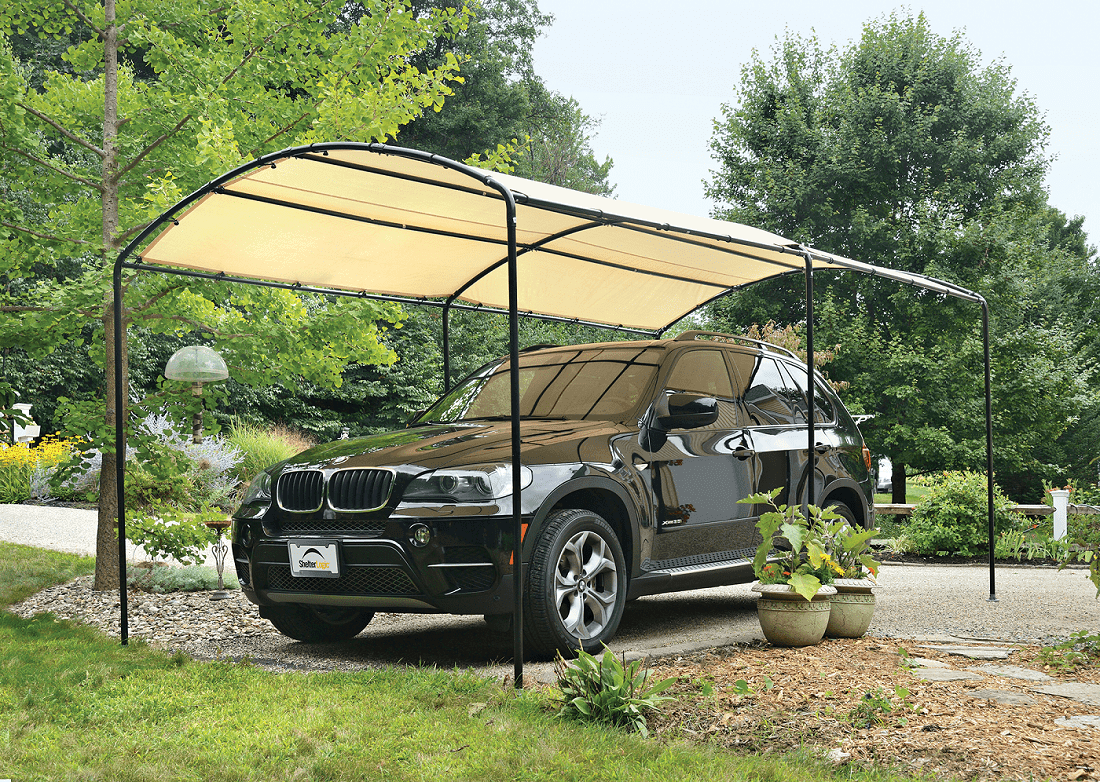 50NRTH ShelterLogic Folien Carport Garage sand 490x270x240 cm. Offer from Norma24 DE.