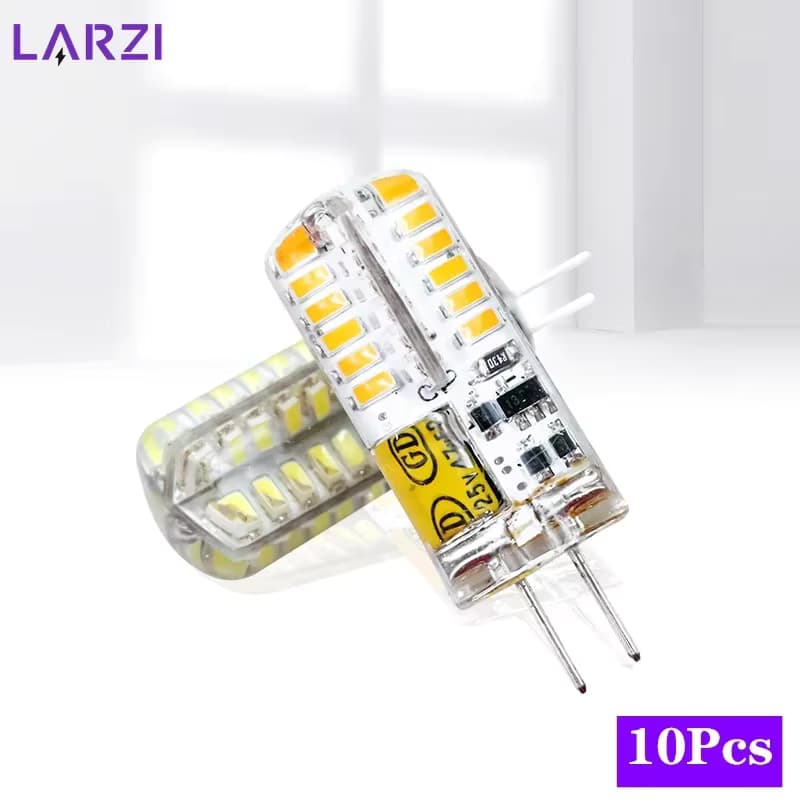 10 Stück/Set G4 LED 2W 3W 4W 5W 7W 9W AC DC 12V 220V Ersatz für 10W 20W 30W Halogenlampe 360° Abstrahlwinkel Weihnachts-LED-Glühbirne