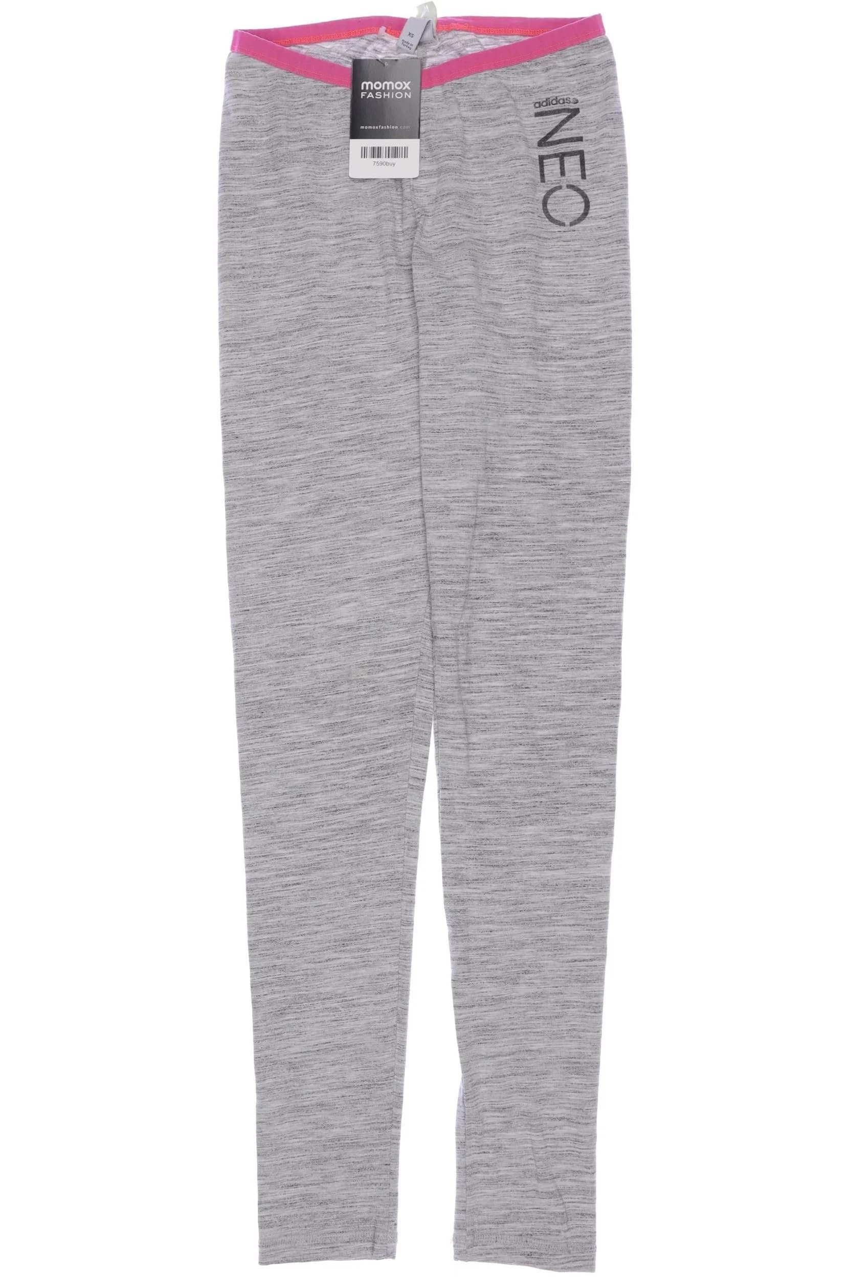 adidas NEO Damen Stoffhose, Grau, Gr. XS