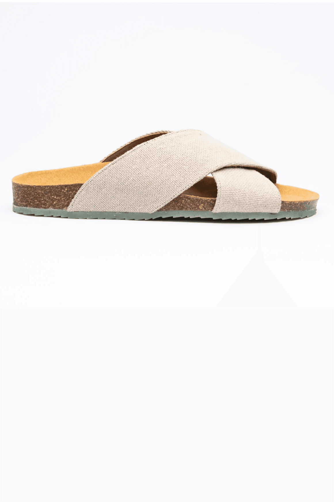 Zouri Herren vegan Sandalen Sonne Leinen Beige