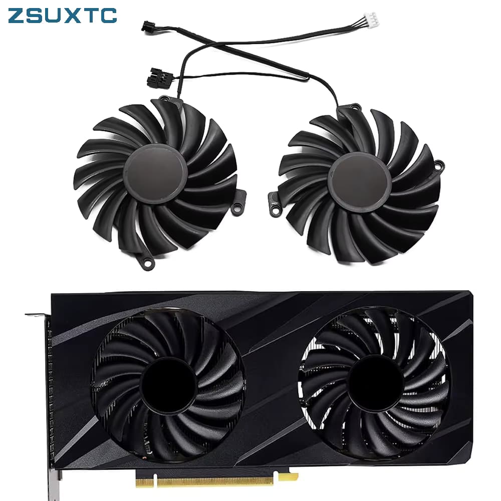 85MM 4PIN CF-12910S RTX3060 3060TI GPU-Lüfter für PNY GEFORCE RTX 3060 Ti VISO Grafikkarten-Kühllüfter