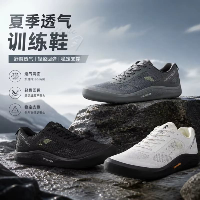 Original Brandneue Luxus-Kniebeugen- und Kreuzhebe-Schuhe, Komfortable Atmungsaktive Gewichtheber-Sneaker, Unisex Rutschfeste Outdoor-Wanderschuhe