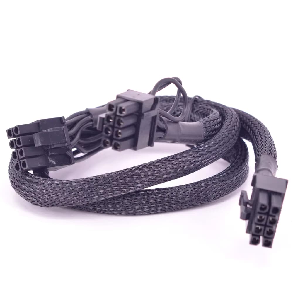 Für corsair 8pin pcie netzteil kabel zu dual 6 2pin typ 3 kabel gpu 8 pin 1 bis 2 spliter für corsair hx850 hx750 modular