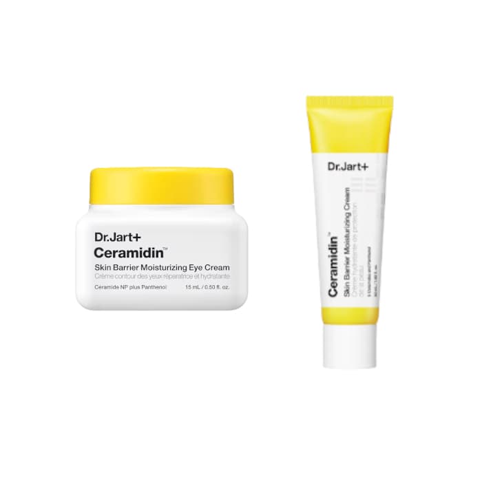 Dr. Jart+ Ceramidin Skin Barrier Moisturizing Face & Eye Set. Oferta de Stylevana PT.