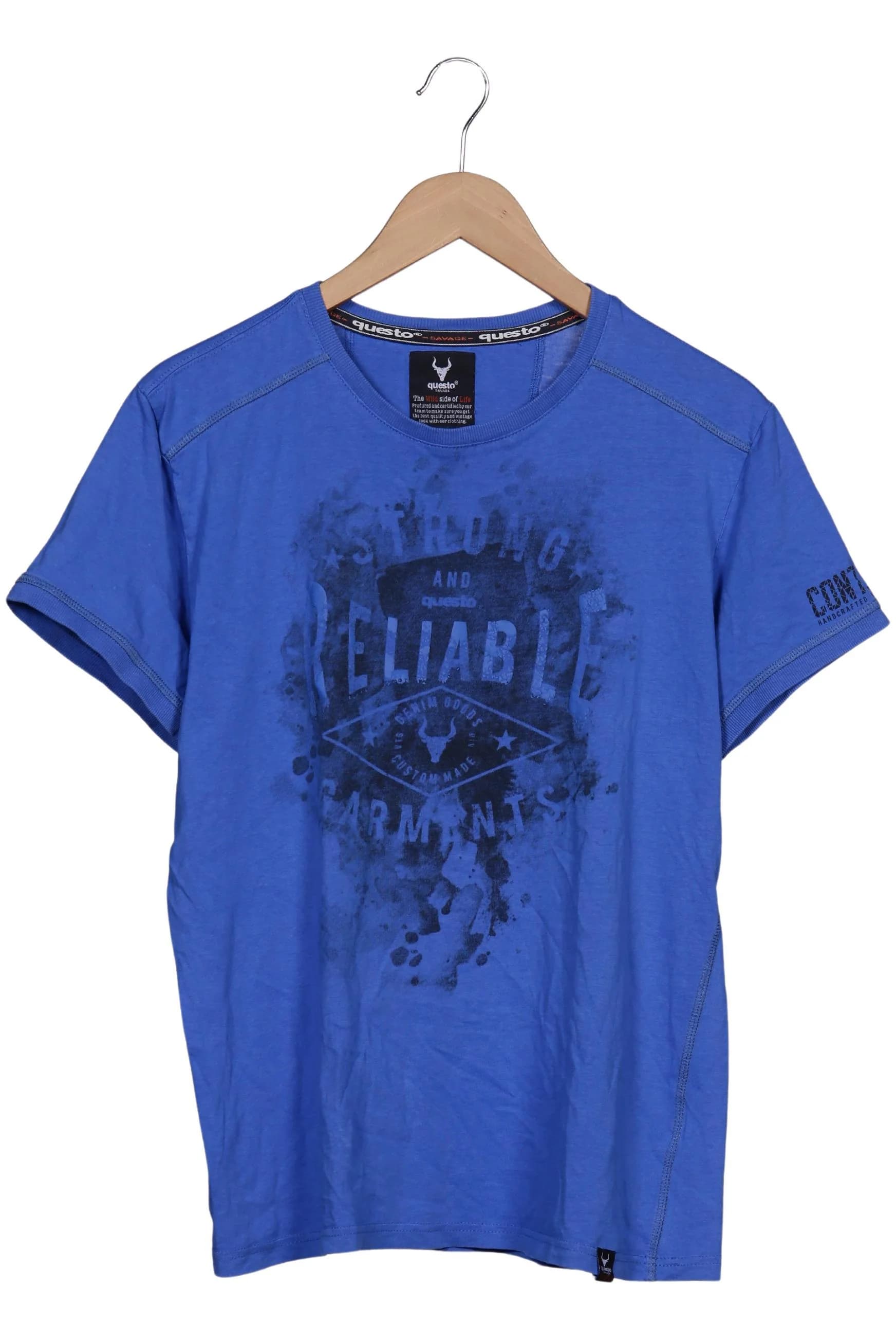 Questo Savage Herren T-Shirt, Blau, Gr. M