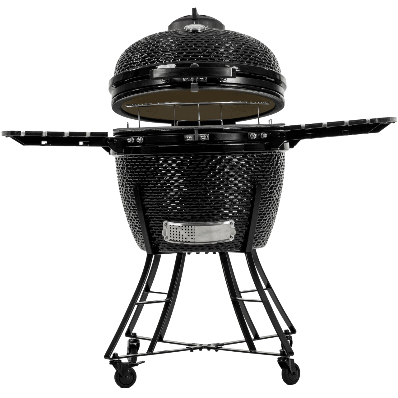 Keramikgrill KAMADO 24B Holzkohlegrill mit Räucherfunktion