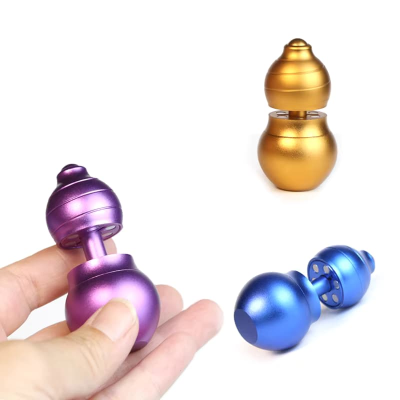 Aluminiumlegierung Kürbis EDC Finger rotierende mechanische Fingerspitze magnetische Levitation druckreduzierende Desktop-Spielzeug Fidget Spinner