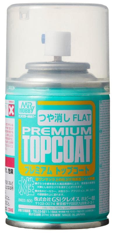 Mr. Premium Top Coat Flat. Angebot von Modellbau-Universe - die Adresse für Modellbau.