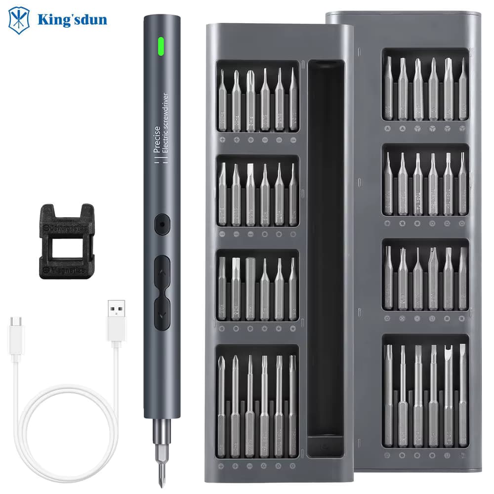 28/62/120 in 1, Elektro-Schraubendreher, Präzisions-Set, Elektrowerkzeug, wiederaufladbar, magnetisch, kleiner Bit für Xiaomi Mobile Phone Repair