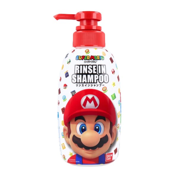 Bandai - Rinse-in Shampoo Super Mario Fresh - 300ml - Soap Scent. Offer from Stylevana PT.