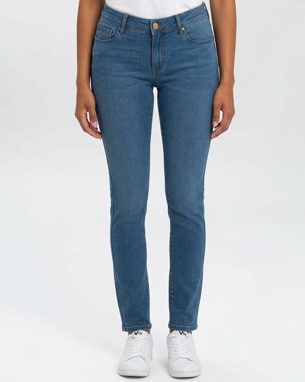Cross Jeans Anya Slim Fit dark blue washed