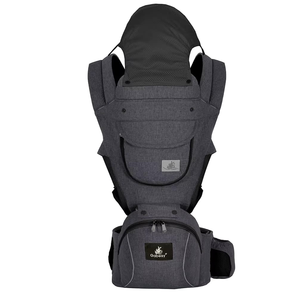 Ergonomischer Babytrage-Rucksack für Kleinkinder, Hipseat-Trage, nach vorne gerichtet, ergonomischer Känguru-Babytrage-Reiserucksack