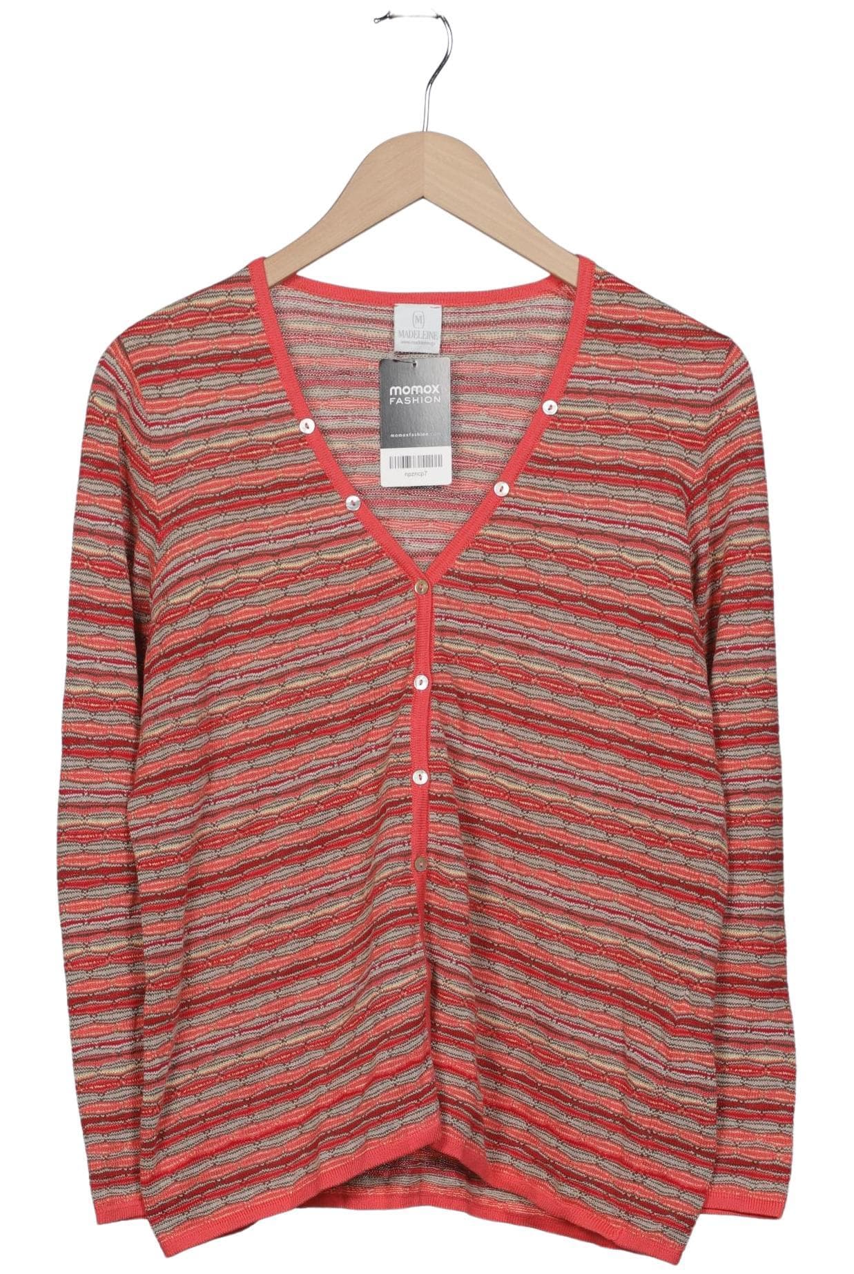 Madeleine Damen Strickjacke, Rot, Gr. EU 40