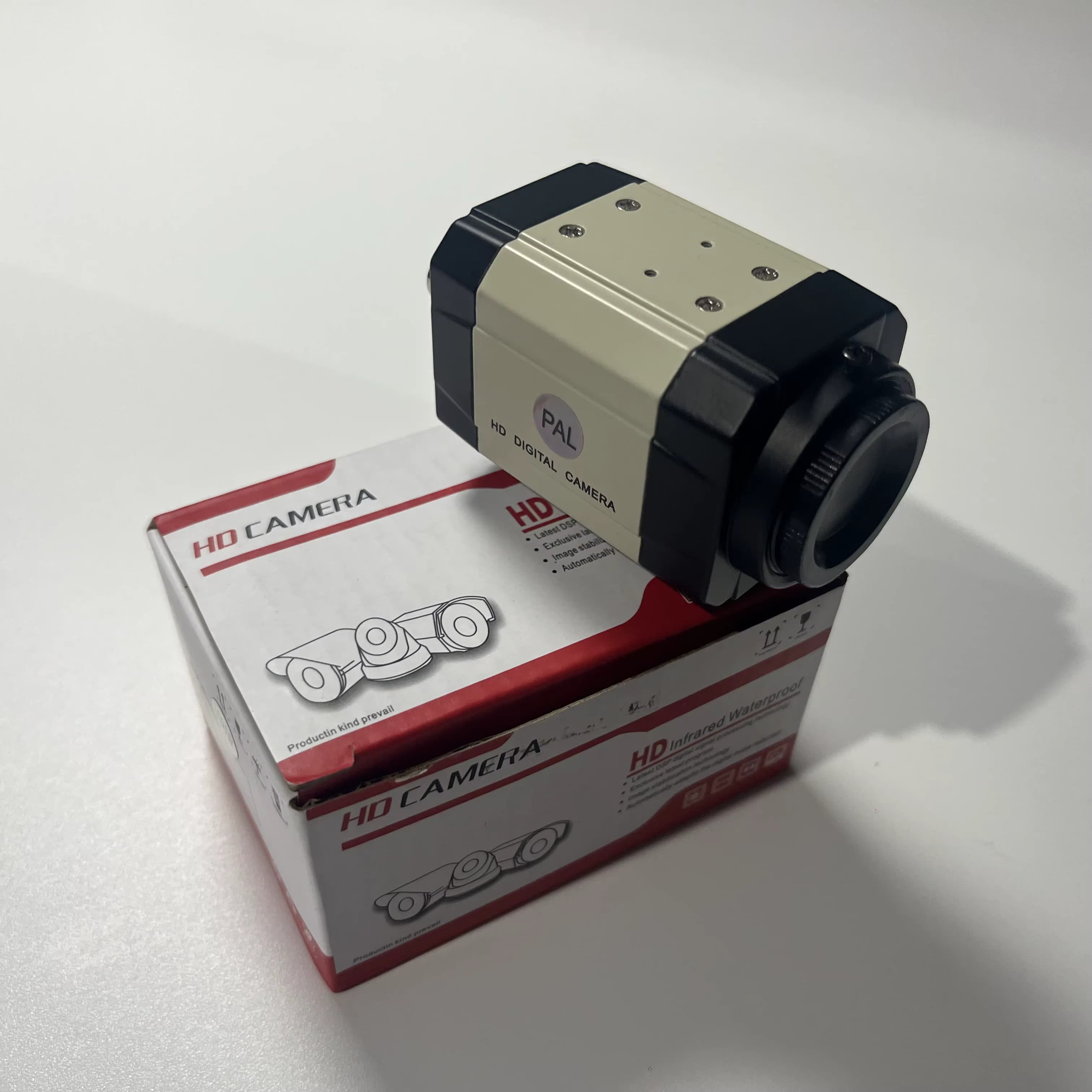 CS-Mount Analog HD 1080P AHD CVI TVI CVBs 4-in-1 Mini CCTV Box-Kamera Sicherheitsbox UTC OSD für Instrumententests