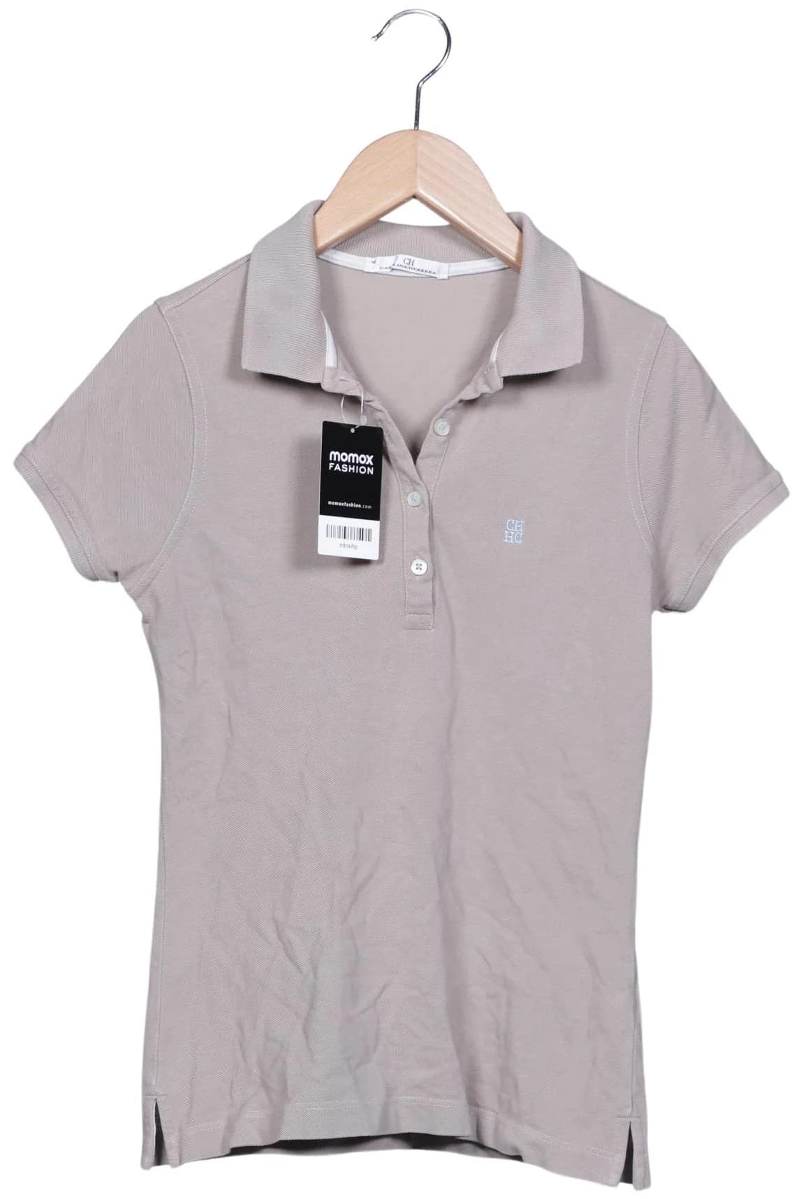 Carolina Herrera Damen Poloshirt, Beige, Gr. M
