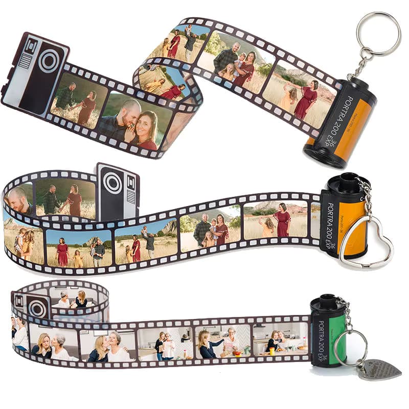 Personalized Keychains Custom Camera Film Roll Keychain Digital Photo Mothers Day Film Roll Keychain. Tilbud fra Alibaba US.