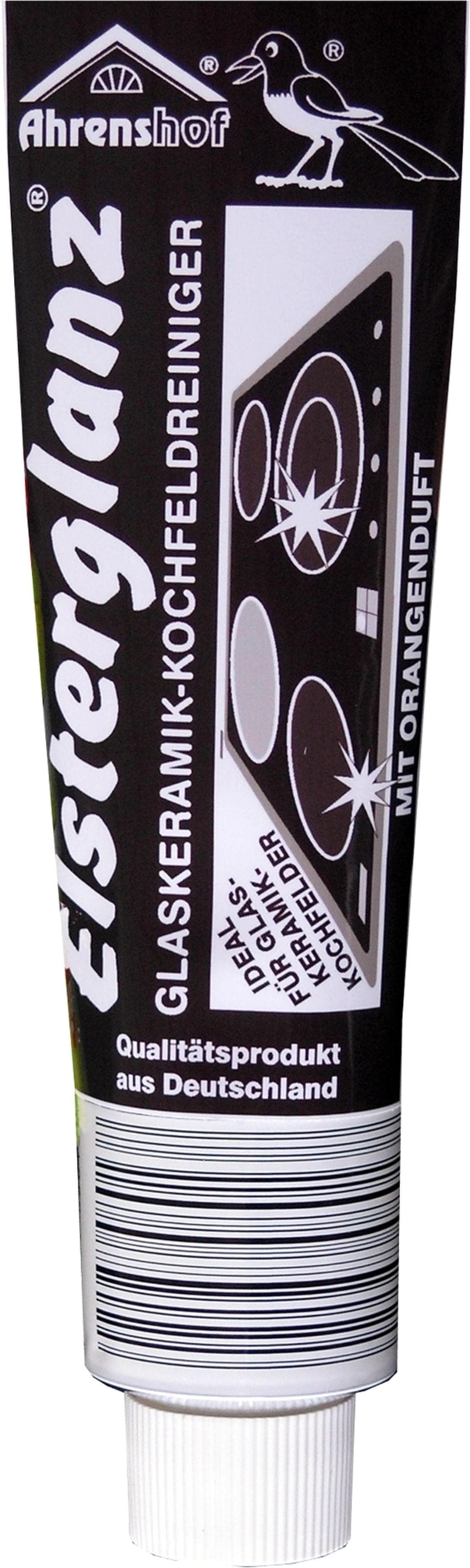 Ahrenshof Elsterglanz Glaskeramik Kochfeldreiniger Polierpaste 150 ml. Offer from EWANTO DE.