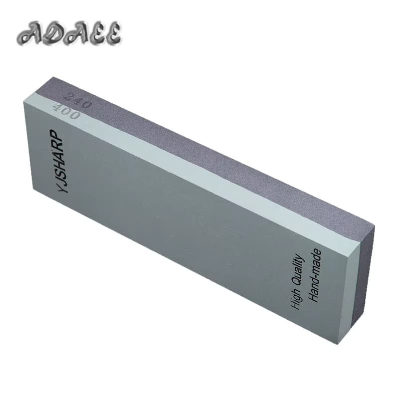240 400 Körnung Adaee Doppelseitiger Grober Schleifstein für Damaszener Messer Größe 7,1'*2,4'*1,1