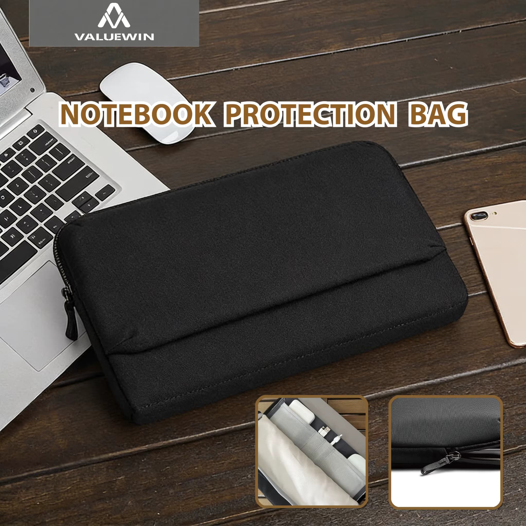 Laptop-Hülle 13 14 15 16 Zoll für MacBook Pro 14"M1/M2/M3/M4 MacBook Pro 16"M1/M2/M3/M4 Aktentasche Laptop-Tragetasche