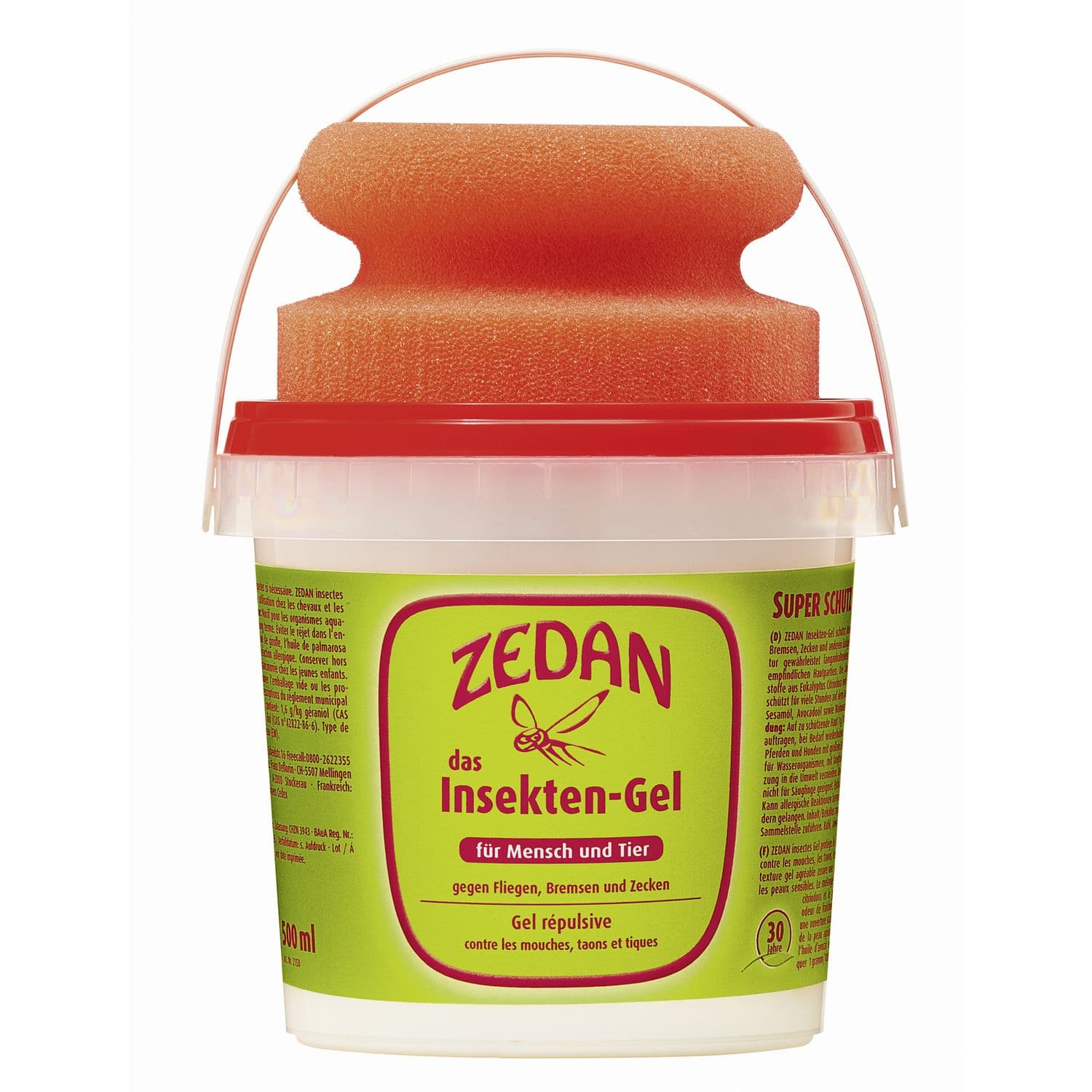 Zedan Natürliches Insektengel m. Schwamm 500ml. Angebot von Horse Shop DE.