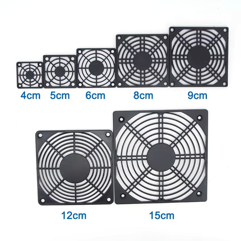 40mm 50mm 60mm 80mm 120mm PC Lüfter Staubdicht Fall Schutz Grill Schutz Abdeckung Computer Mesh abnehmbare Frontplatte