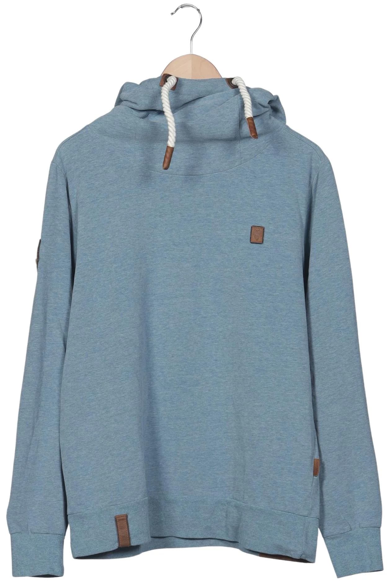 Naketano Herren Kapuzenpullover, Hellblau, Gr. XL