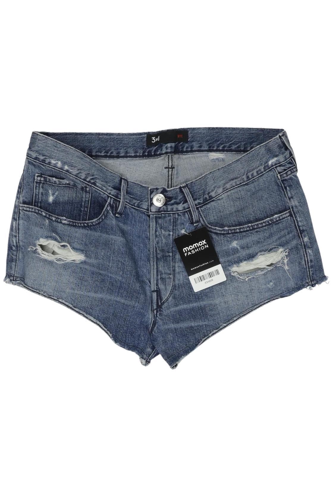 3x1 NYC Damen Shorts, Blau, Gr. W27