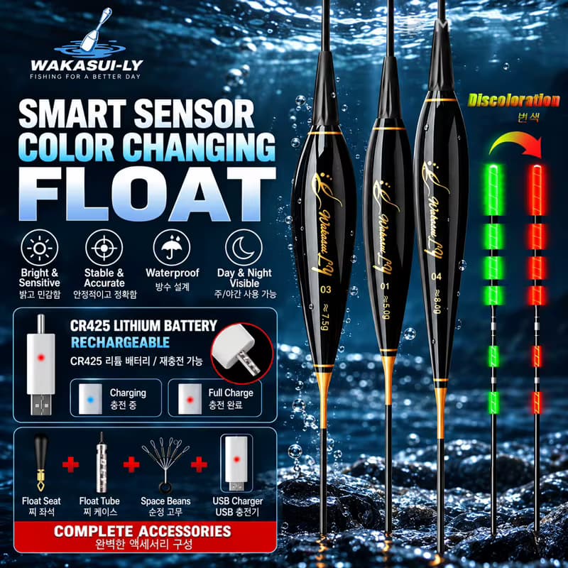 Neue Angeln Float Auto Schwerkraft Sensor Chip Elektronische Rocky Angeln Float Hohe Empfindlichkeit Nacht Angeln Gerät + USB Lade Set