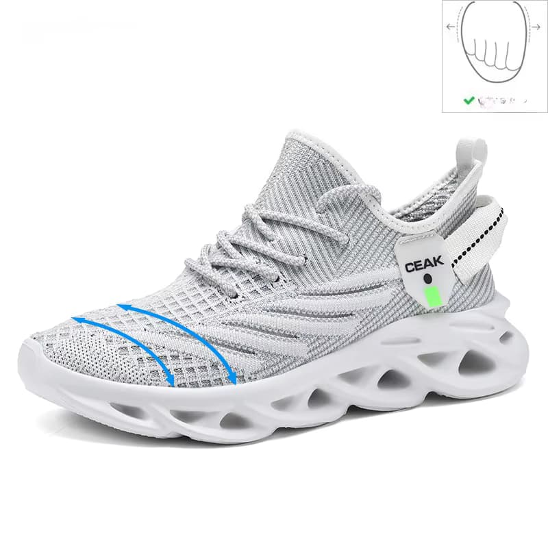 Neue Herren-Alltagsmode, lässige, weiche und bequeme Herren-Outdoor-Sportschuhe, leichte, verbreiterte Herren-Laufschuhe