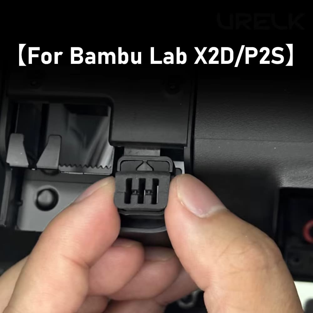 Düsen-Wischpad für Bambu Lab X2D / P2S 3D-Drucker Reinigungspad Silikon-Reinigungsteile