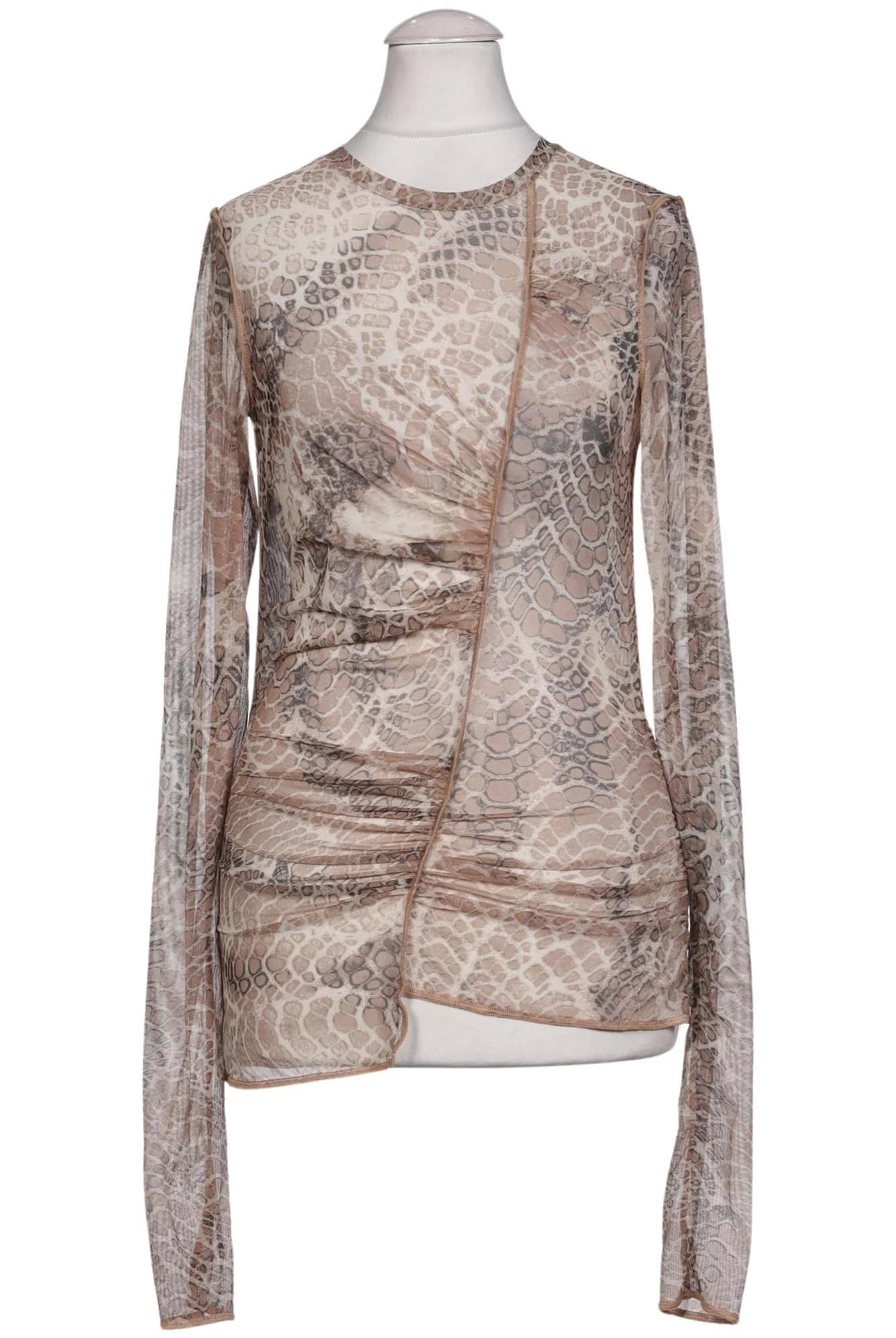 H&M Studio Damen Langarmshirt, Beige, Gr. S