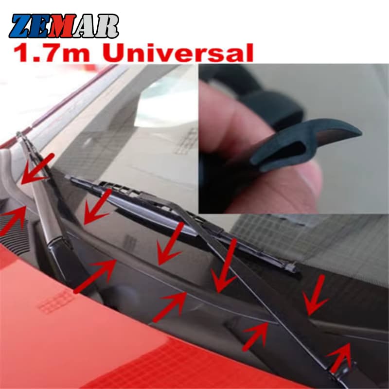 Aging Gummidichtungsstreifen unter der Windschutzscheibe für BMW Z3 E36 Z4 E85 E89 E46 E60 E90 E88 E91 E92 E93 E65 E63 E66 M Zubehör