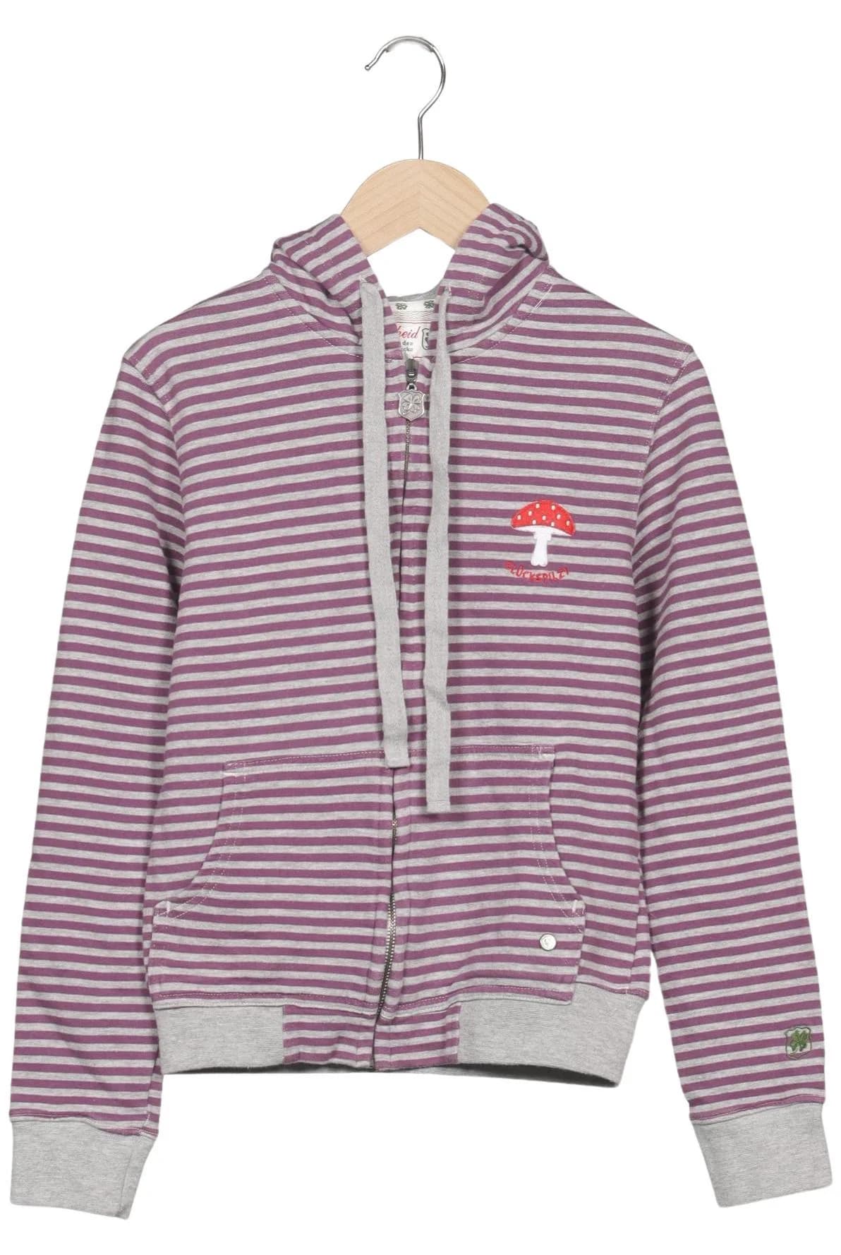 Adelheid Damen Kapuzenpullover, Lila, Gr. XS