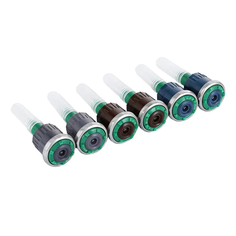 1 Stück Verstellbare Strahlstrahldüse mit 90-210/360° Bogenwinkel und 2,5-9,1m Reichweite für Garten- und Rasenbewässerung, Rotierender Sprinkler