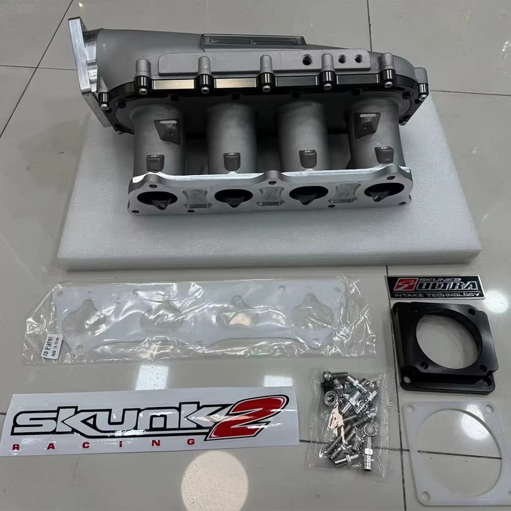 Geschmiedeter Aluminium Ultra Race Ansaugkrümmer K20 K24 FD2 SKUNK2 Hochleistungs-3,2L-Motor für Honda K-Serie
