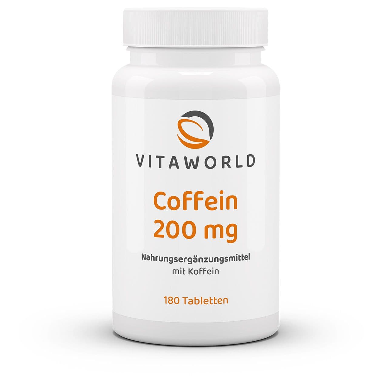Caffeine 200 mg (180 tablets). Angebot von Vita-World DE.