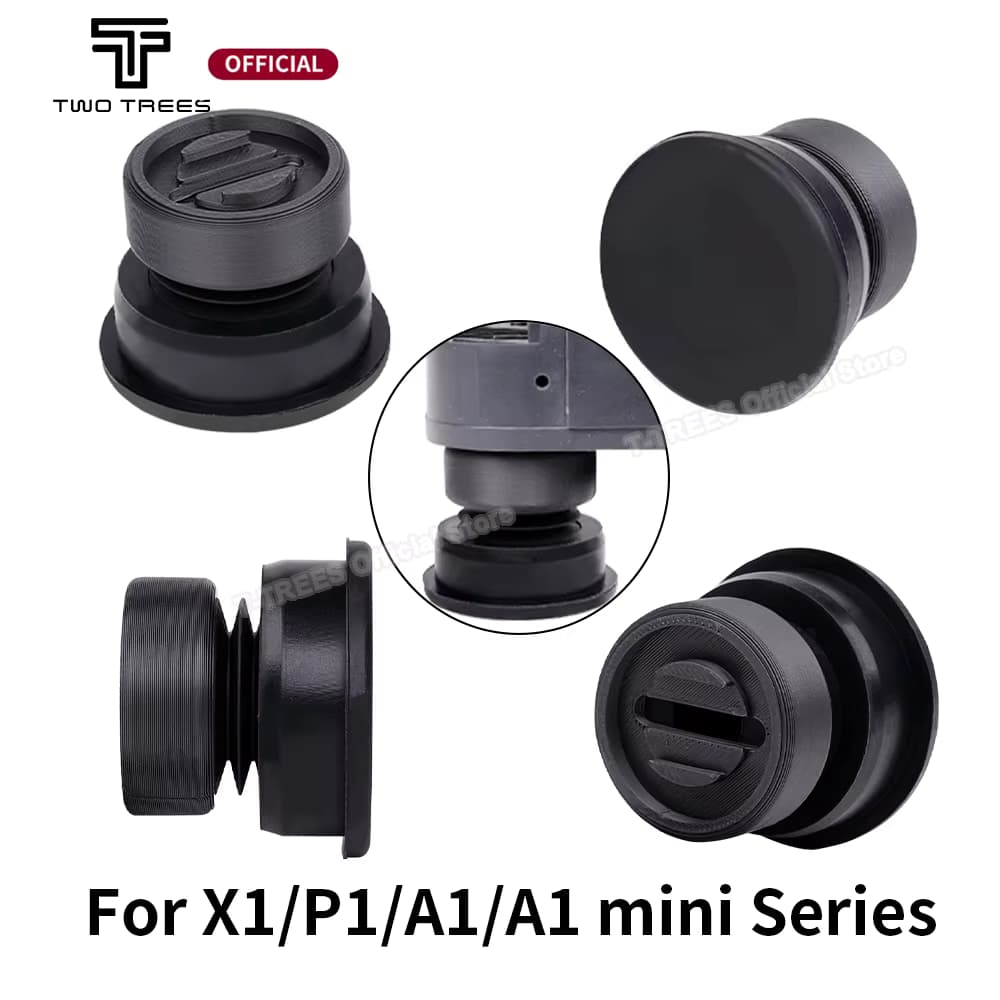 Verbesserte Gummifüße für Bambu Lab X1/P1/A1/A1 Mini 3D-Drucker, vibrationsdämpfend, rutschfest, stoßdämpfend, staubdicht.