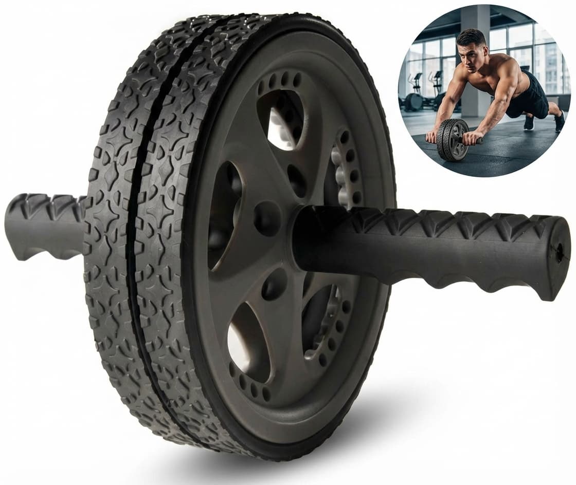 Oliver Bauchtrainer Duo-Wheel – stabiles Doppelrad. Angebot von Sportlädchen DE.