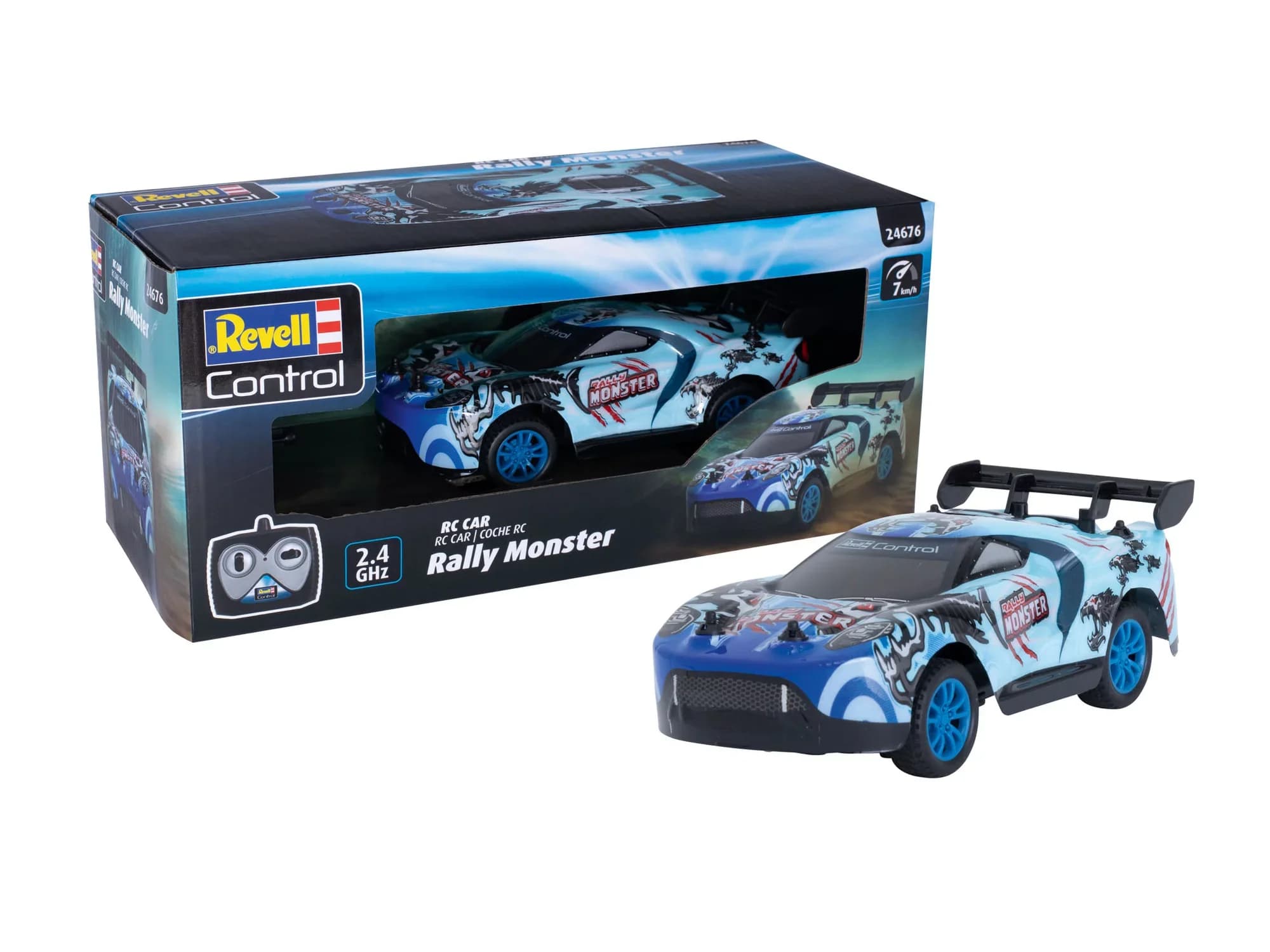 RC Car "Rally Monster". Angebot von Revell-shop DE/AT.