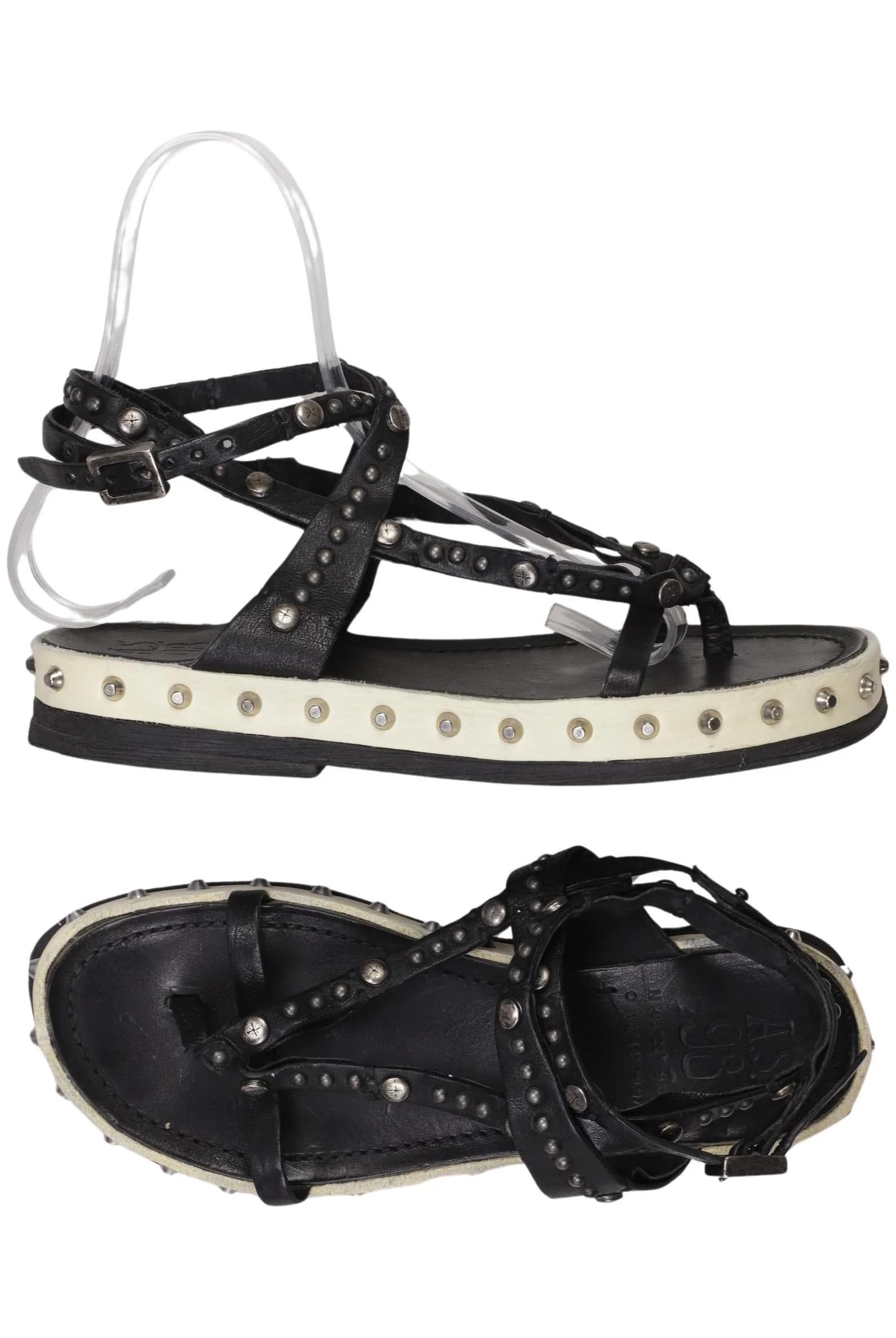 A.s.98 Damen Sandalen, Schwarz, Gr. EU 41