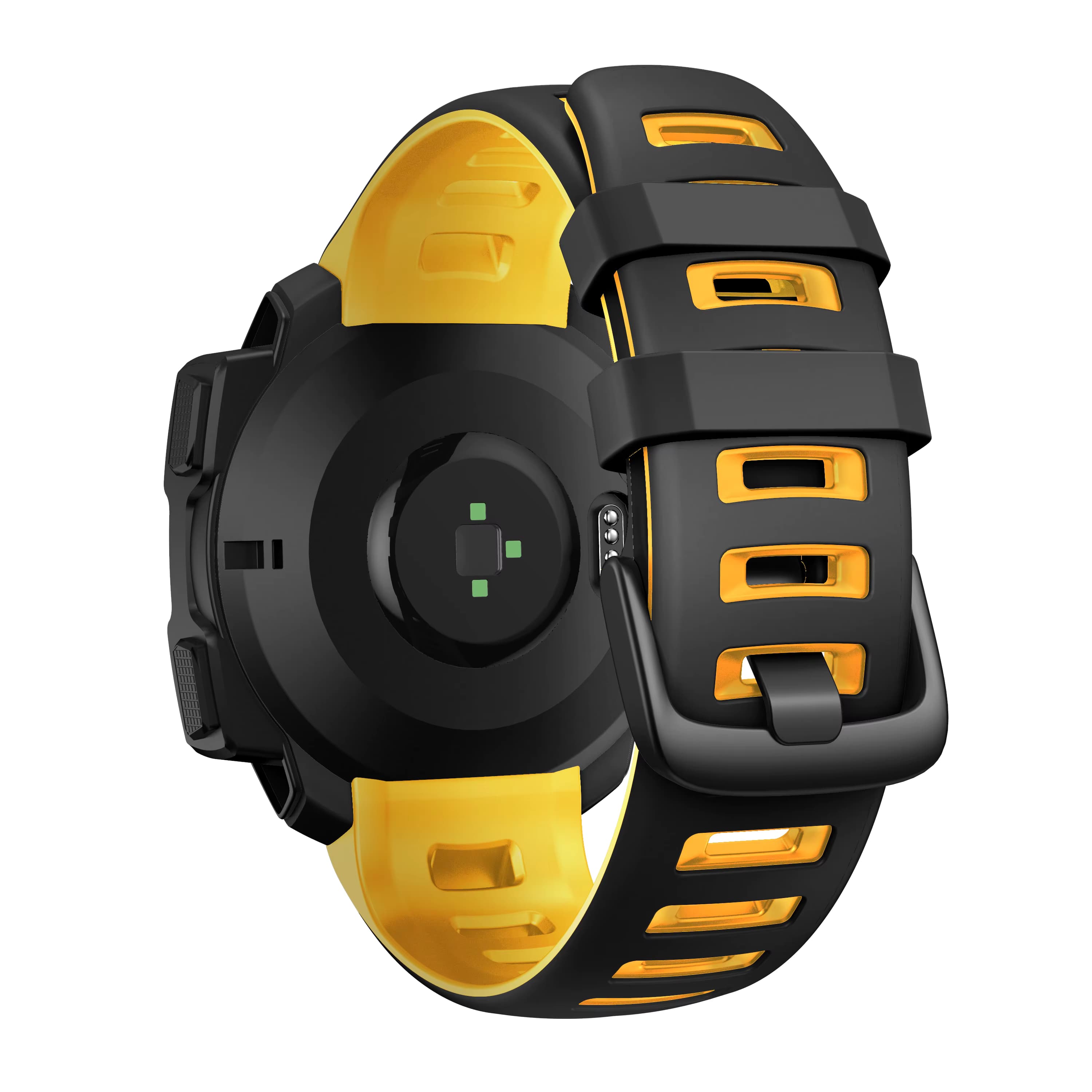 Für Garmin Instinct2 Silikonarmband, doppelte Farben, 22 mm weiches Gummiarmband für Instinct/Tide/Solar-Uhrenarmband
